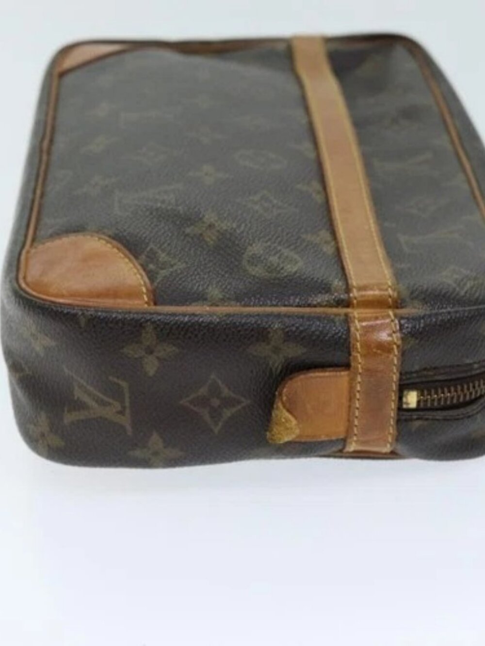 LOUIS VUITTON Monogram Compiegne 28 Clutch Bag M51845 LV Auth am6092 - Picture 3 of 15